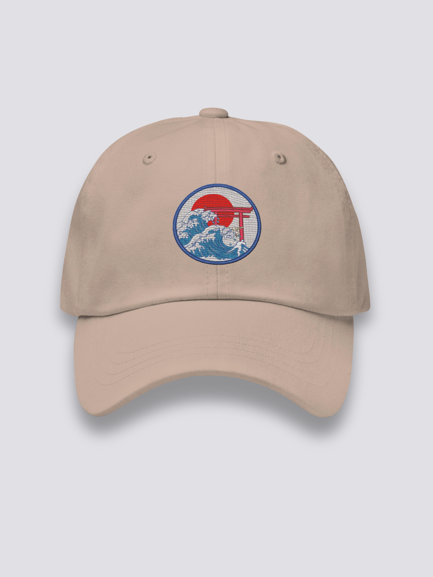 Back view of japanese cap