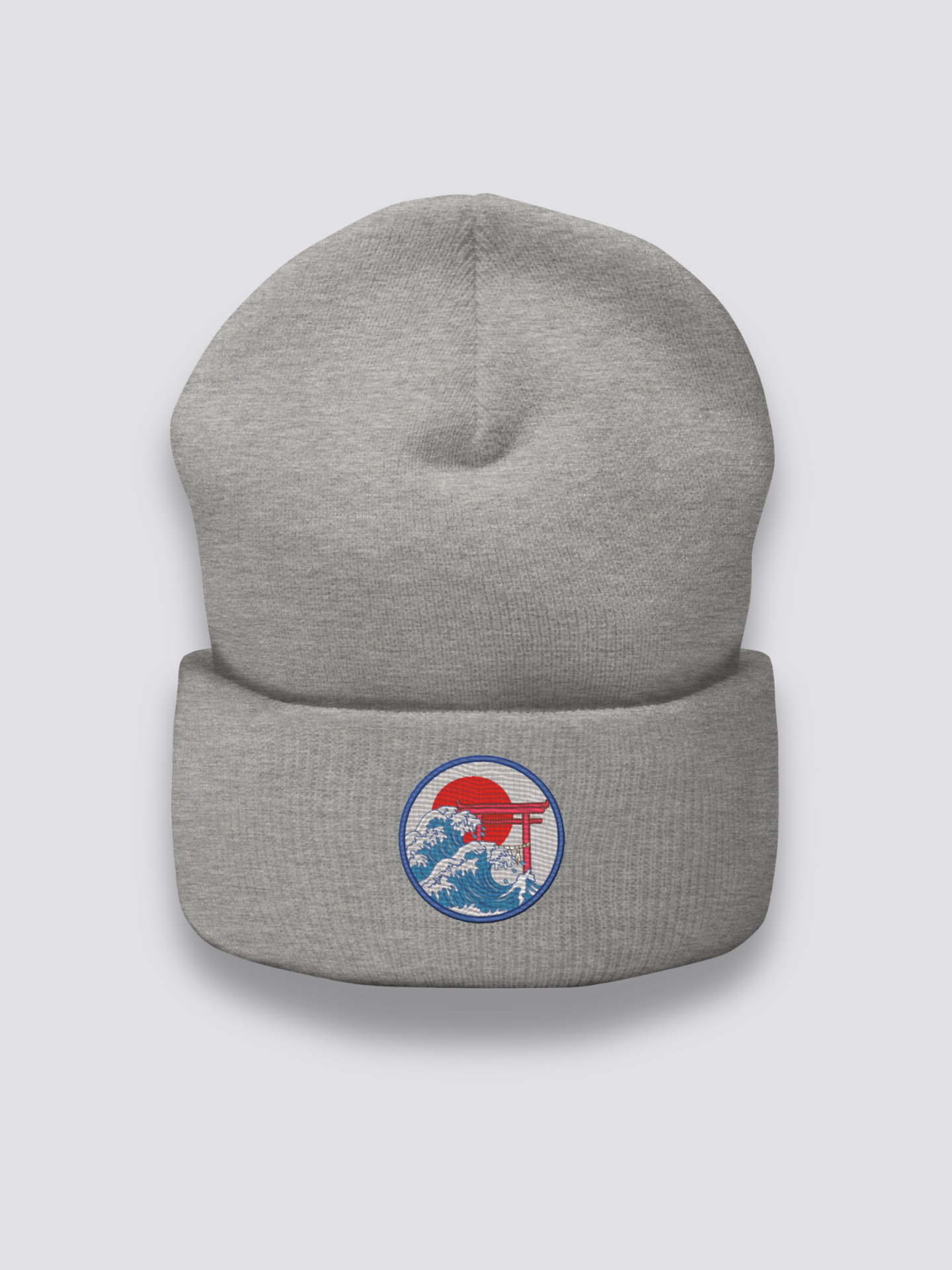 Detail view of beanie - Japanese Style Beanie