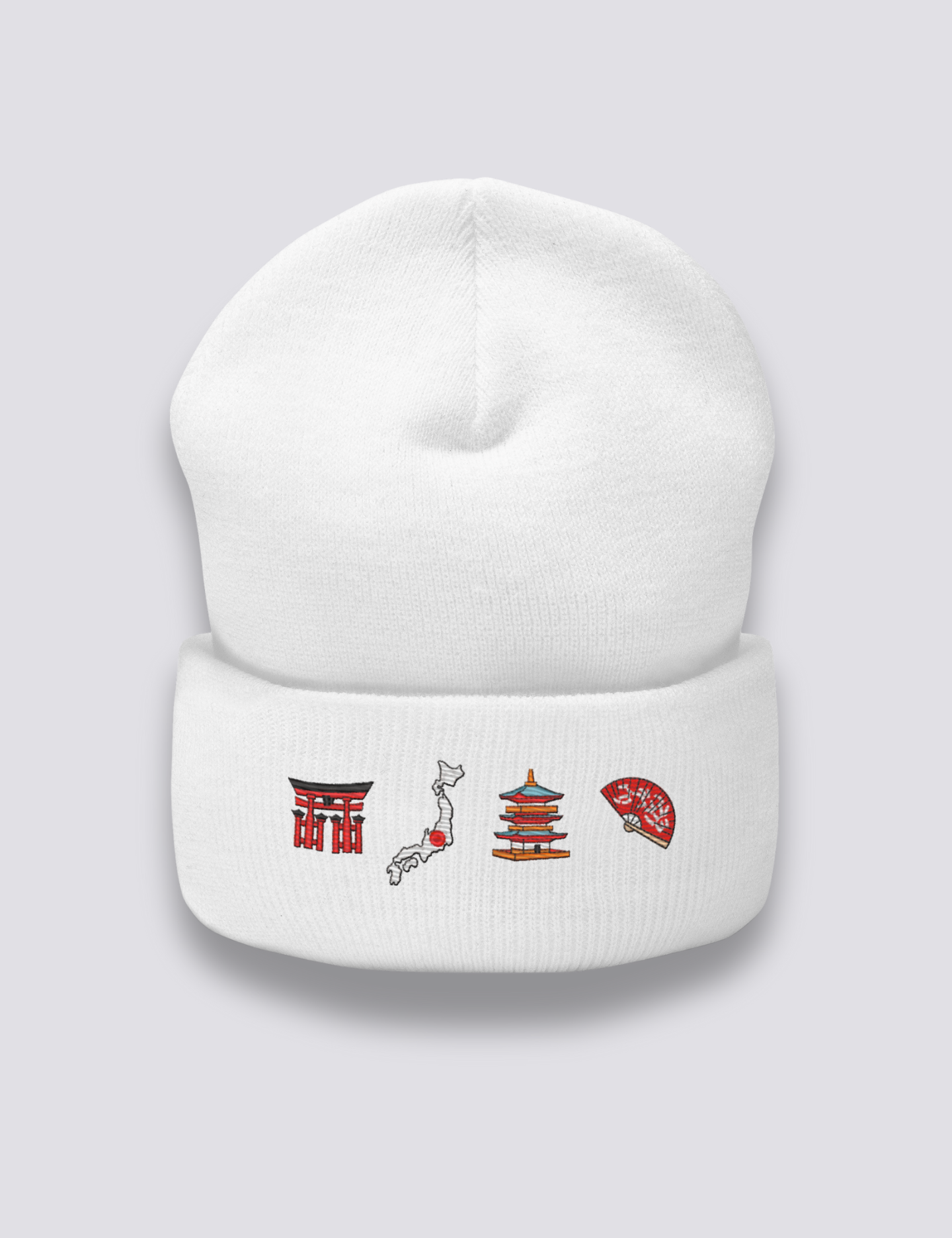 Japanese Symbols Beanie