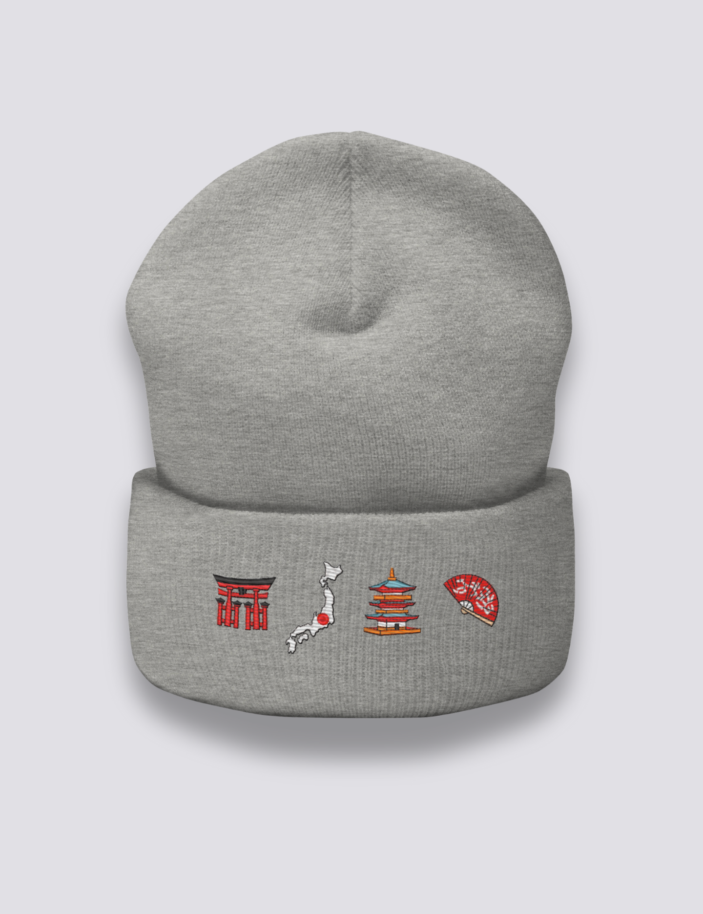 Japanese Symbols Beanie