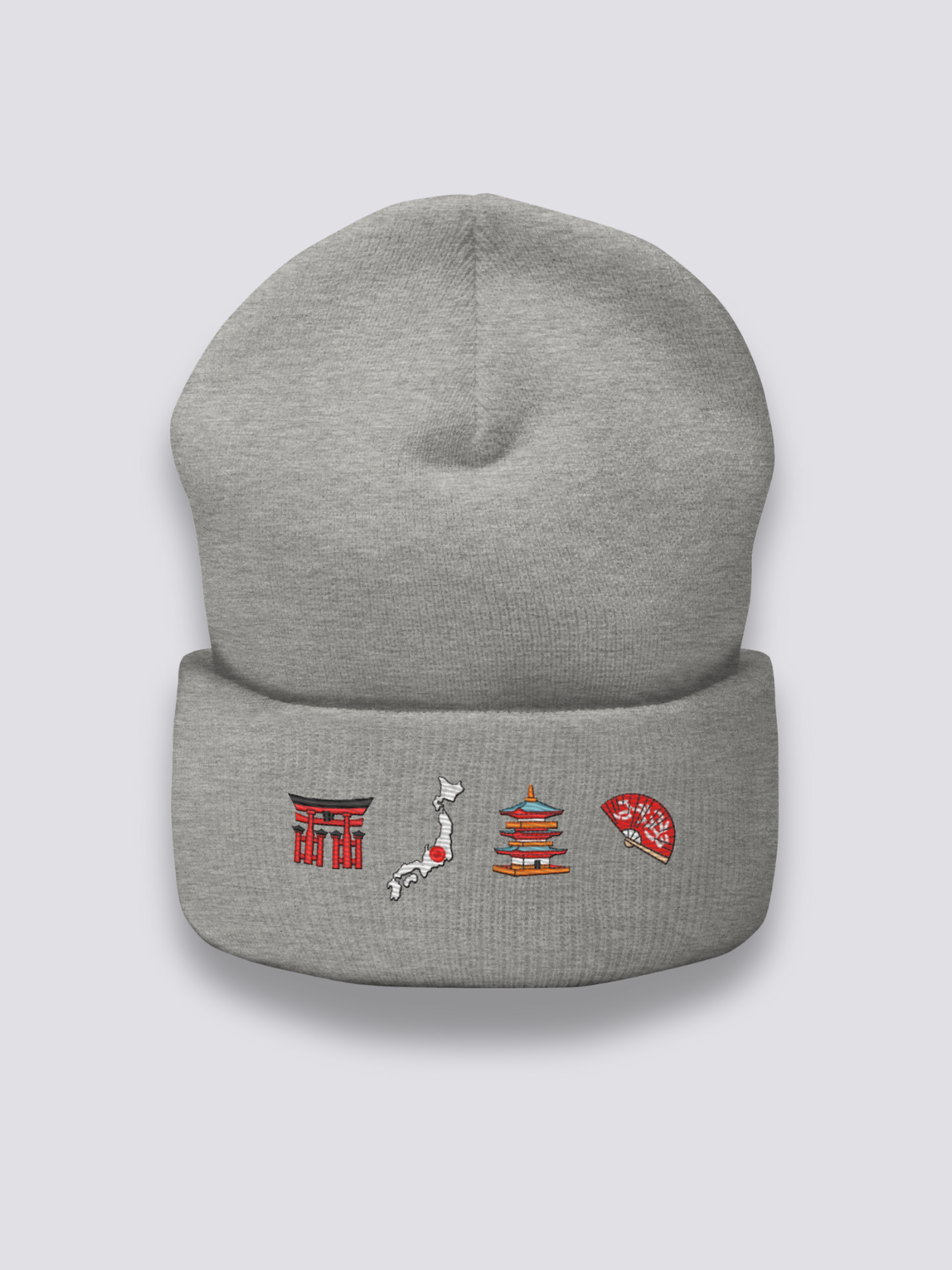 Japanese Symbols Beanie