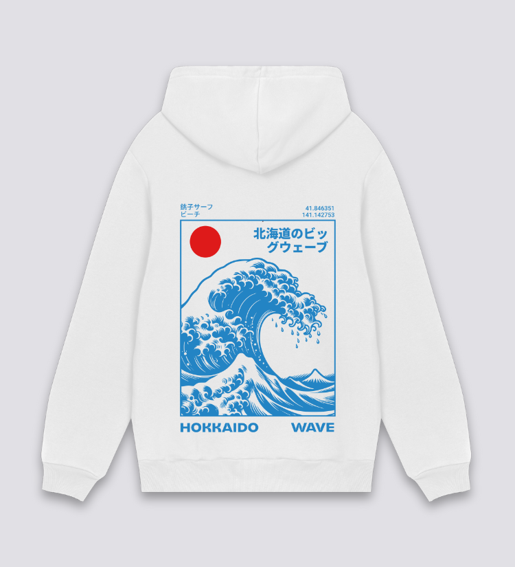 Kanagawa Wave Hoodie