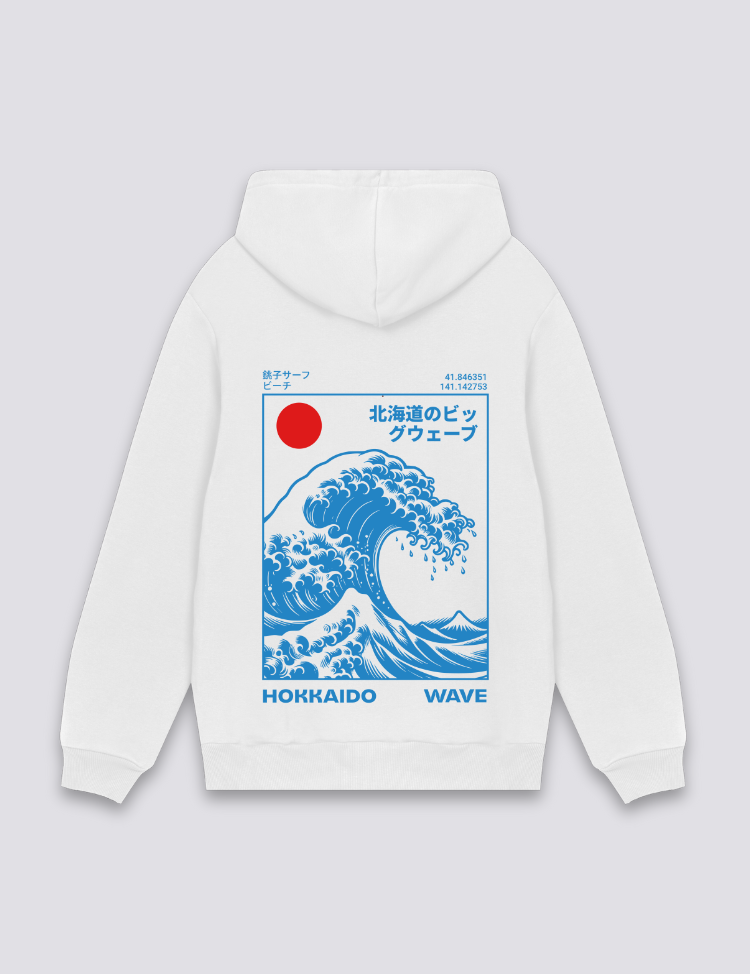 Kanagawa Wave Hoodie