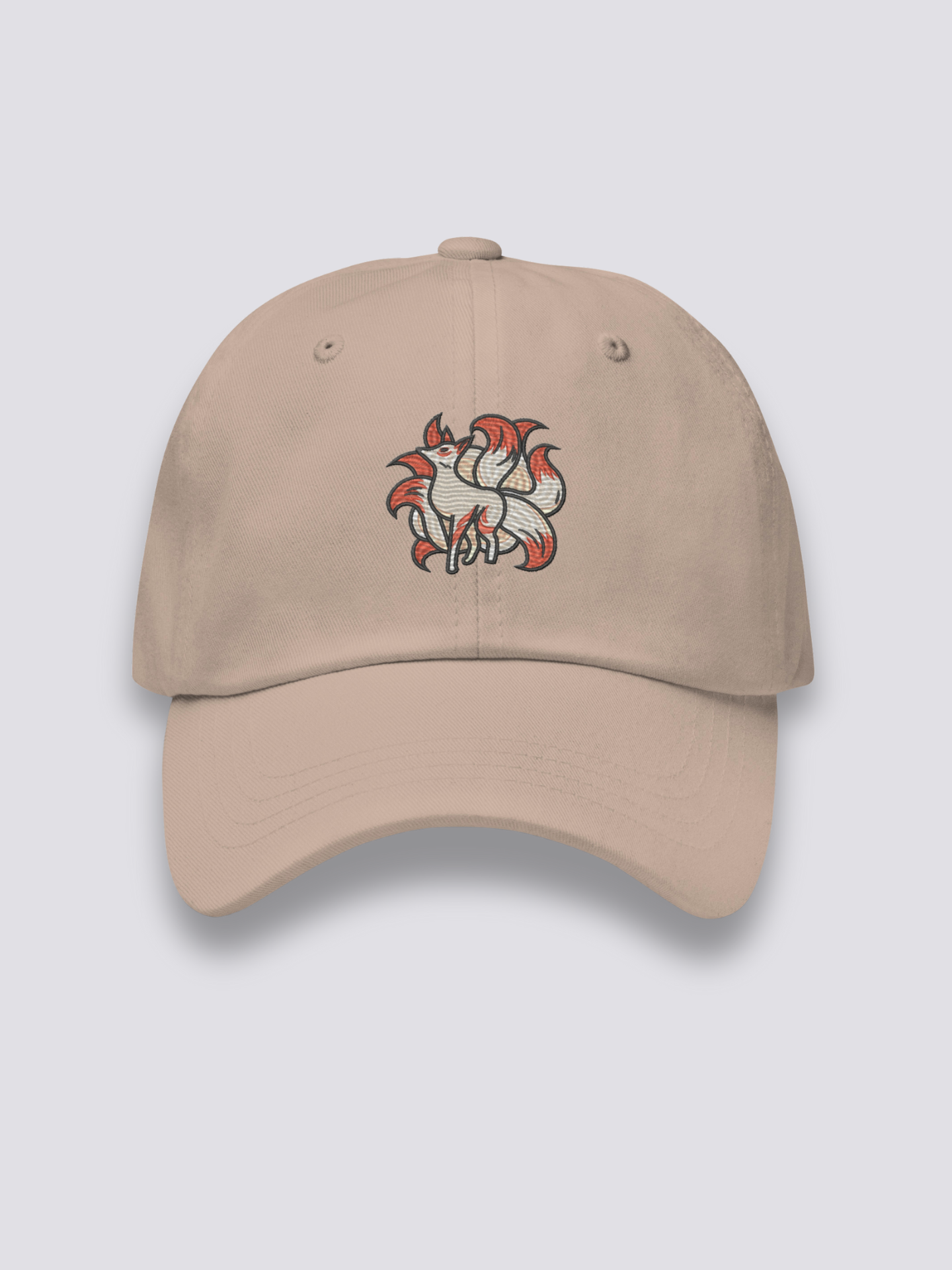 Japanese cap with Kitsune motif
