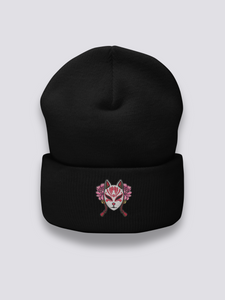 Kitsune Mask Beanie - キツネのお面