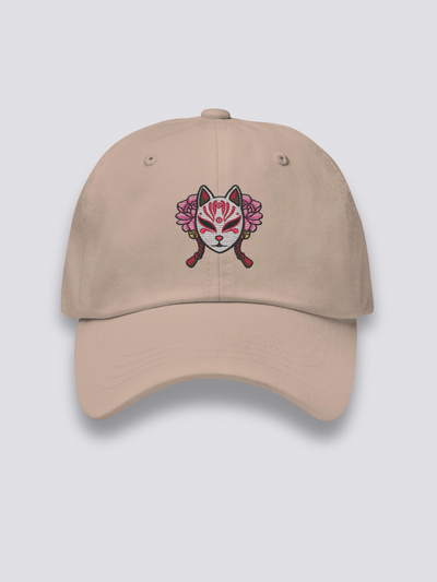 Kitsune Mask Cap - キツネのお面