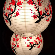 Japanese lantern with flowers Japan Clothing