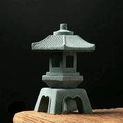 Japanese stone outdoor lantern 'Fuku' Japan Clothing