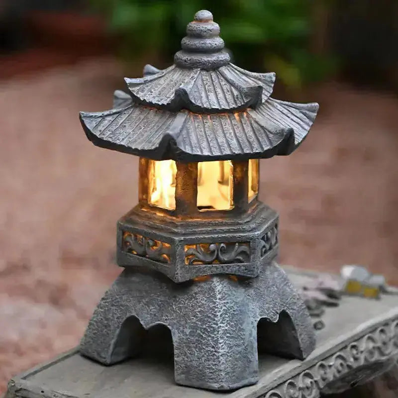 Japanese garden lantern 'Midori' Japan Clothing