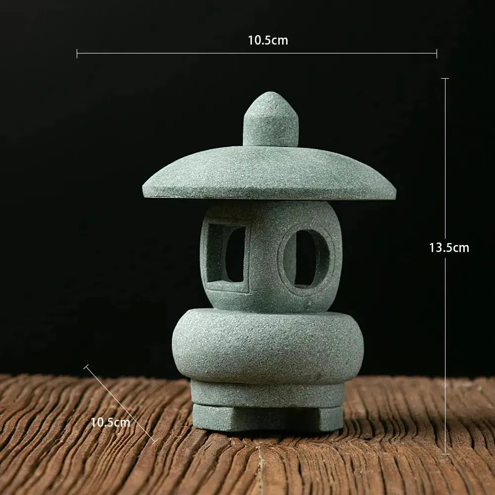 Japanese stone garden lantern 'Yiko' Japan Clothing