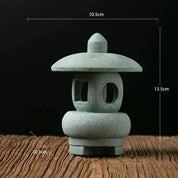 Japanese stone garden lantern 'Yiko' Japan Clothing