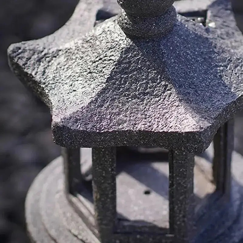 Japanese imitation stone lantern 'Asashi' Japan Clothing