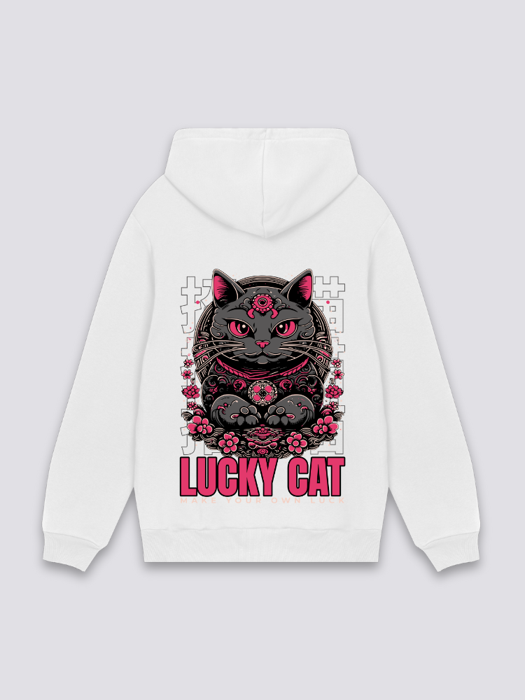 Maneki neko hoodie best sale