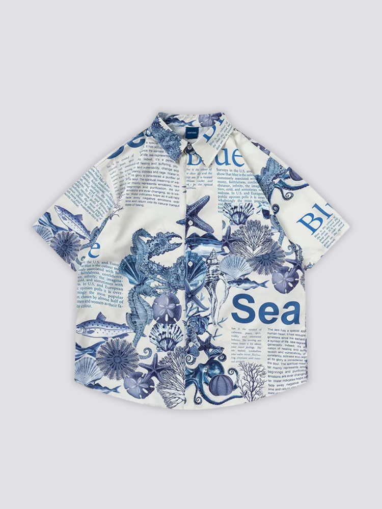 Nautical Print Shirt