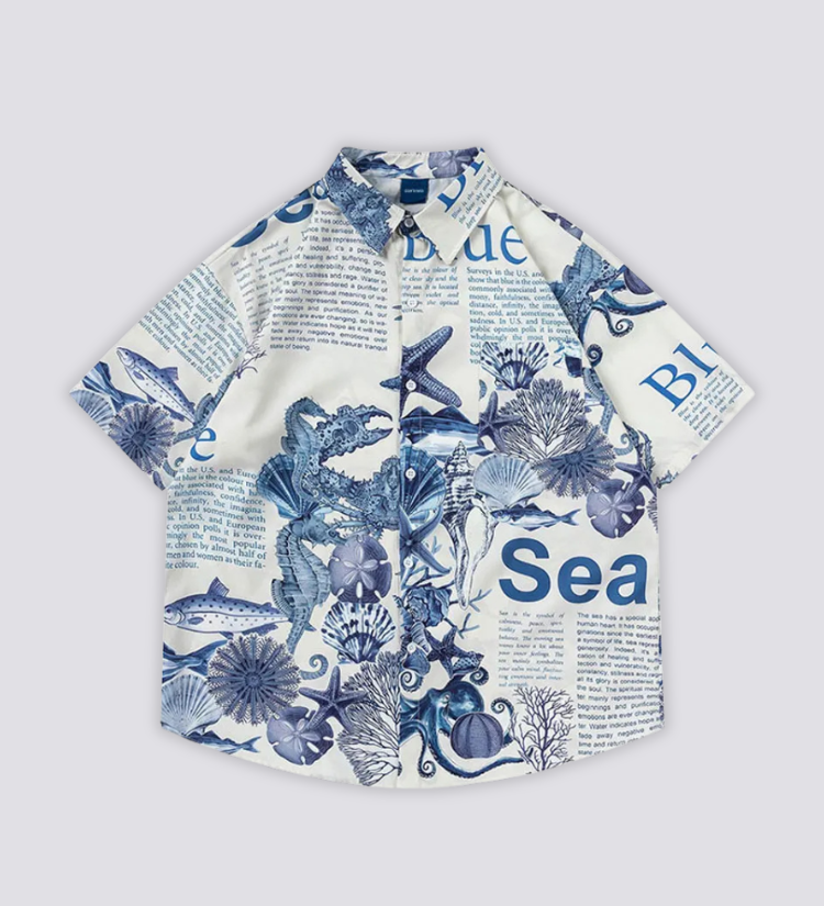 Nautical Print Shirt