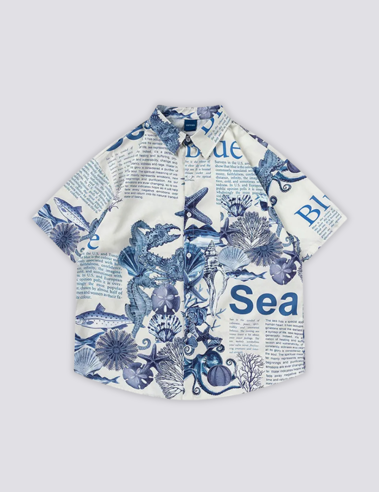 Nautical Print Shirt