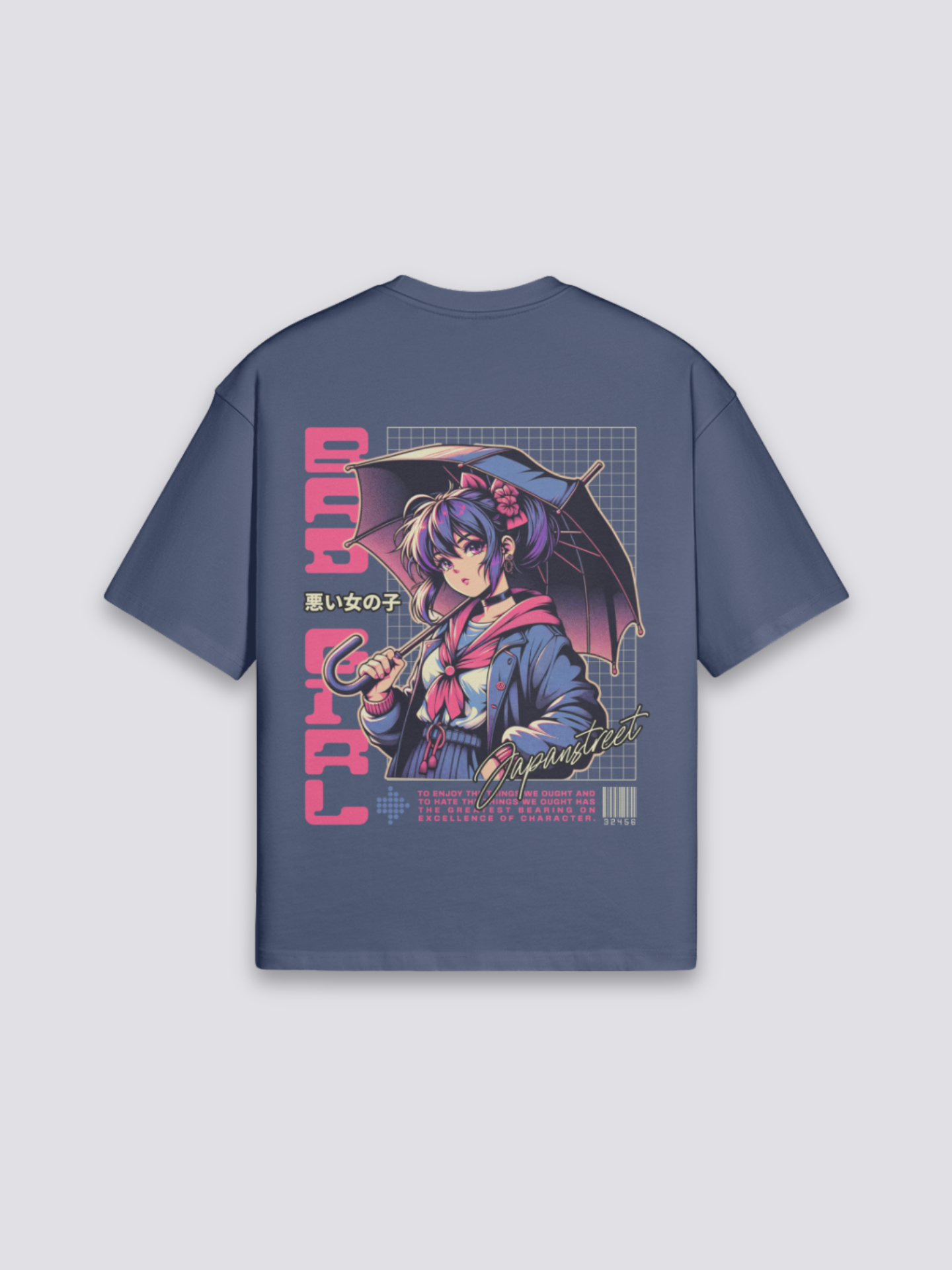 Anime T-Shirt - アニメ — anime heroine graphic (1)