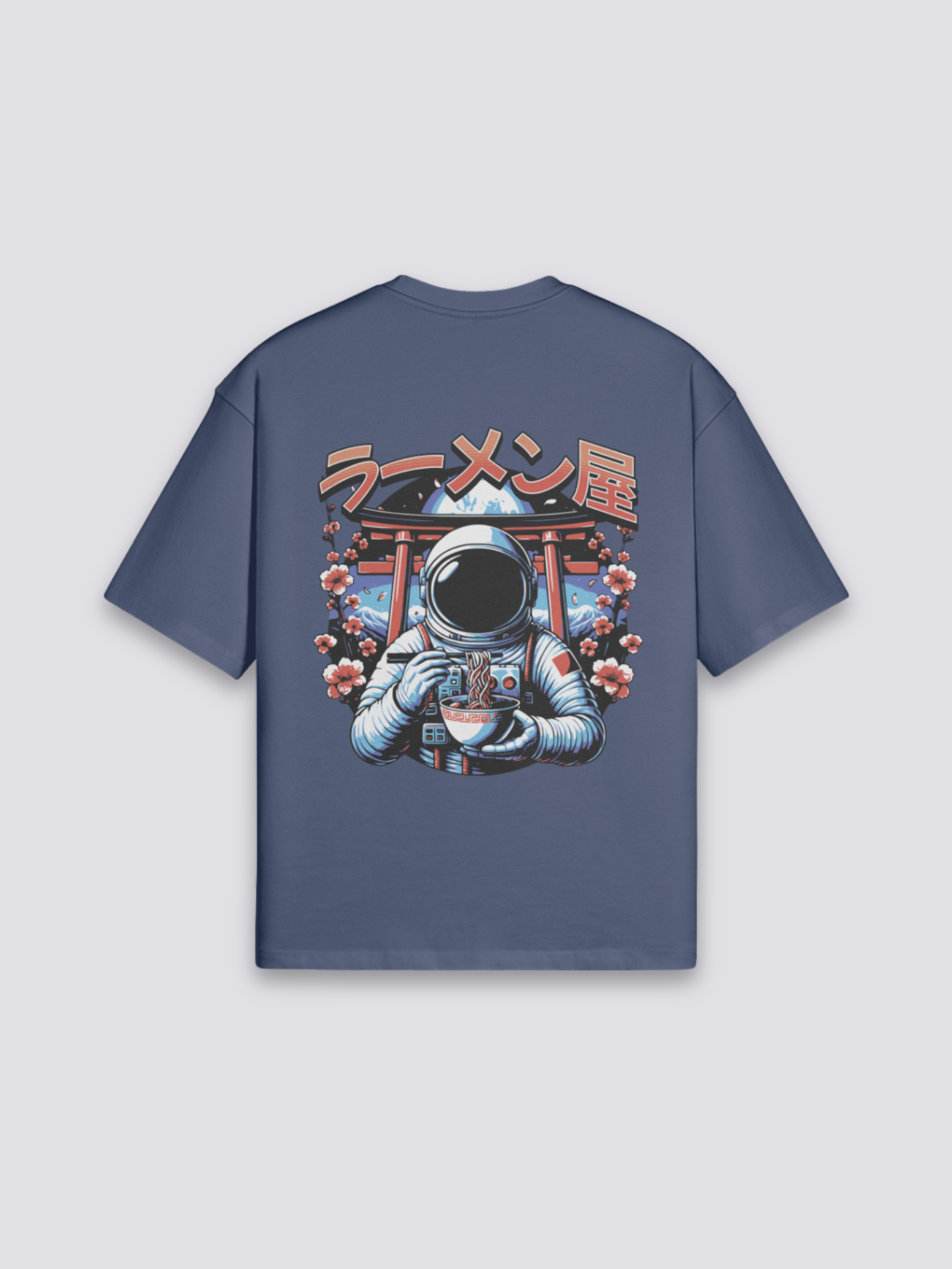 Astronaut T-Shirt - アストロノート — astronaut ramen graphic (2)