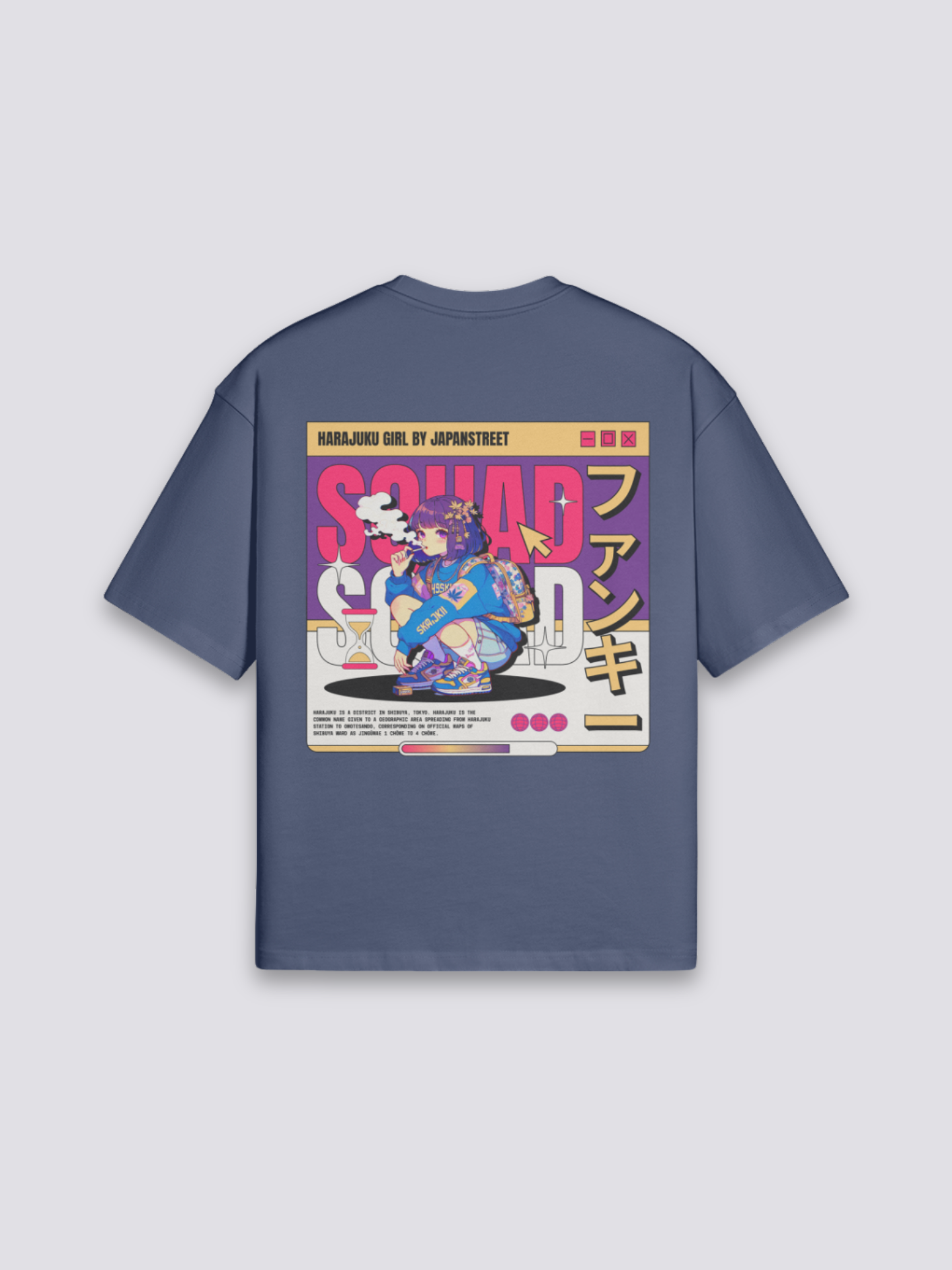 Harajuku T-Shirt - カワイイ — Harajuku kawaii graphic (3)