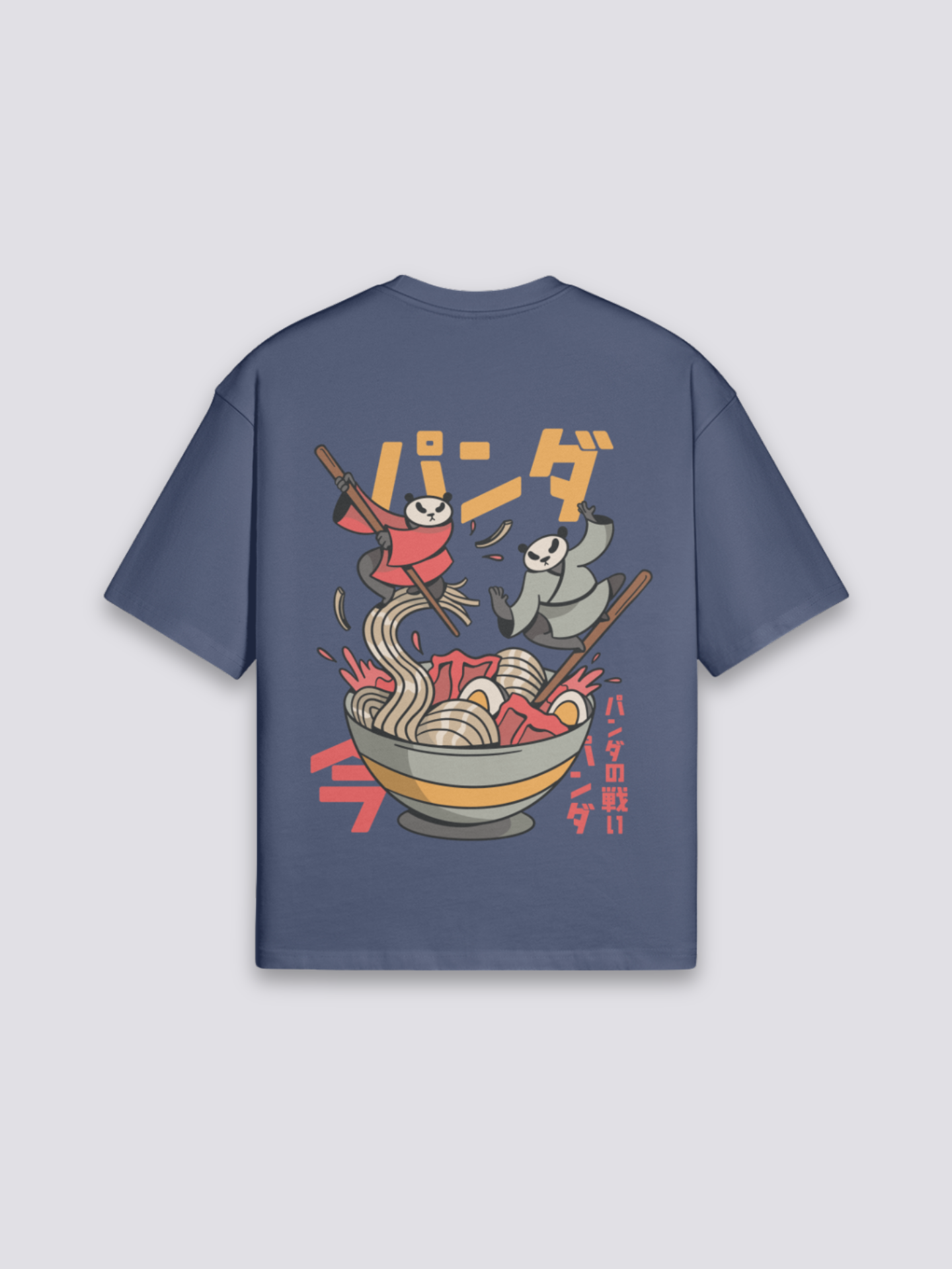Japanese Ramen T-Shirt - ラーメン — panda ramen graphic (3)