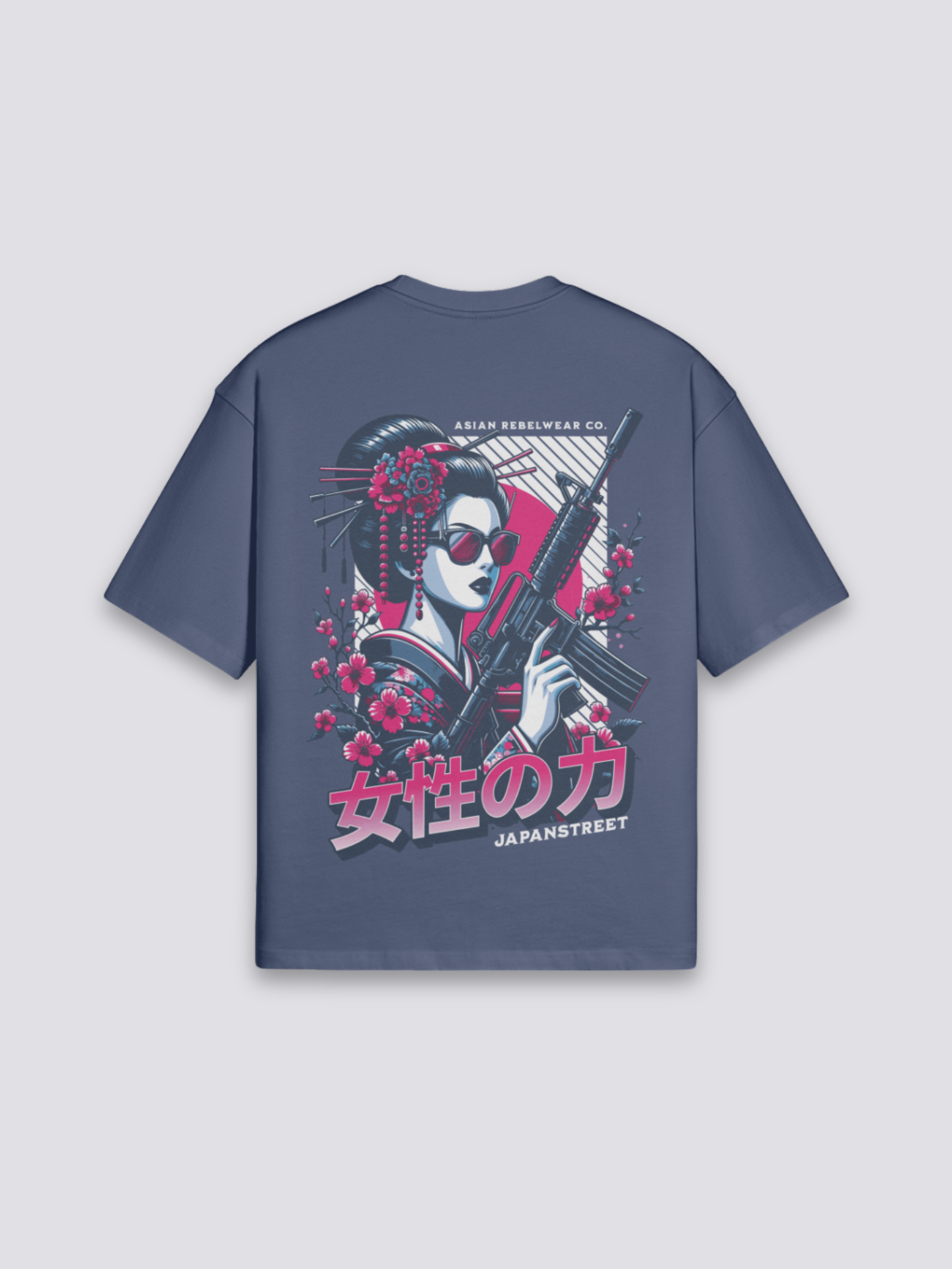 Japanese Streetwear T-Shirt - アーバン — streetwear geisha graphic (1)