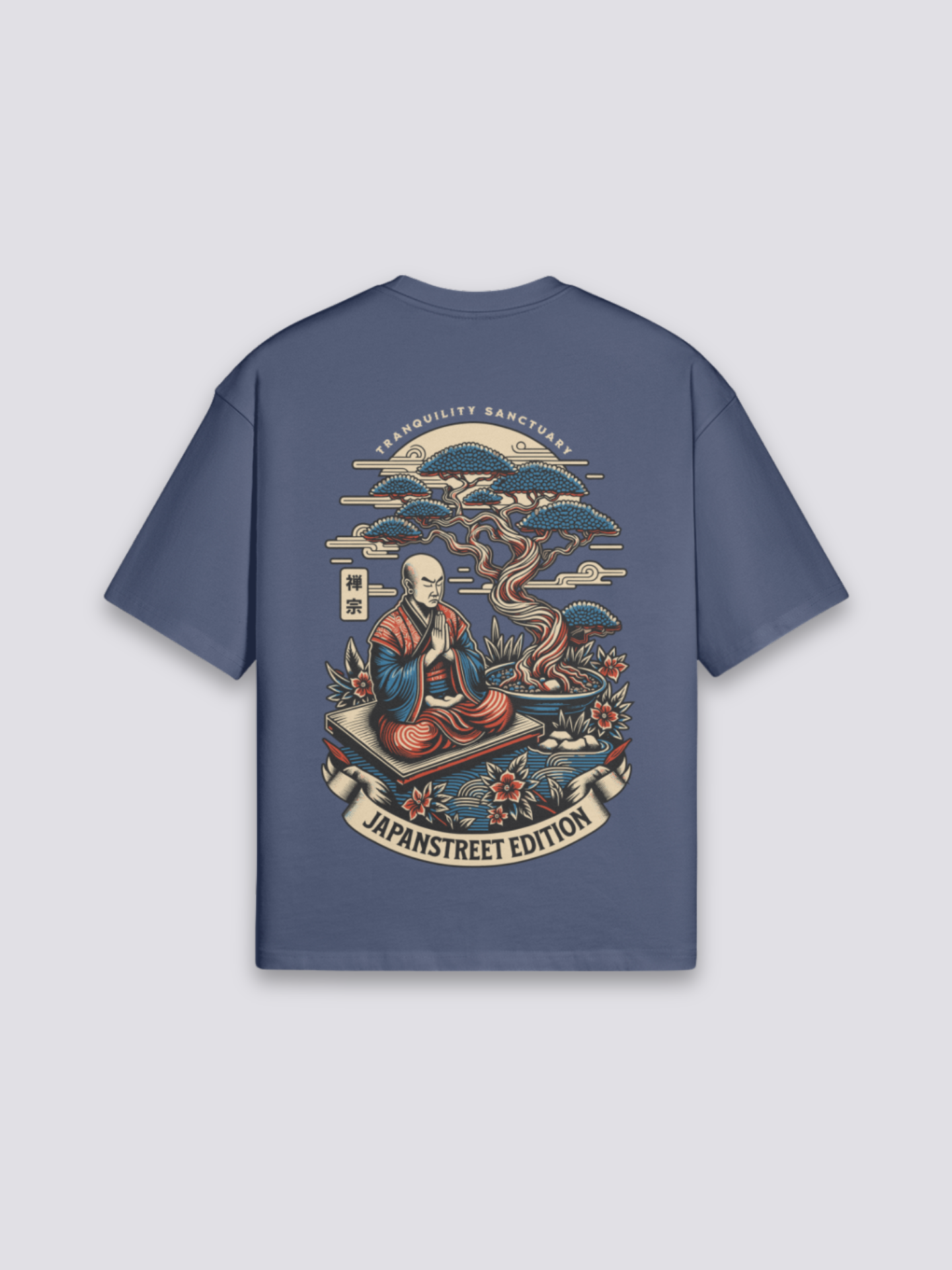 T-Shirt with Japanese Print