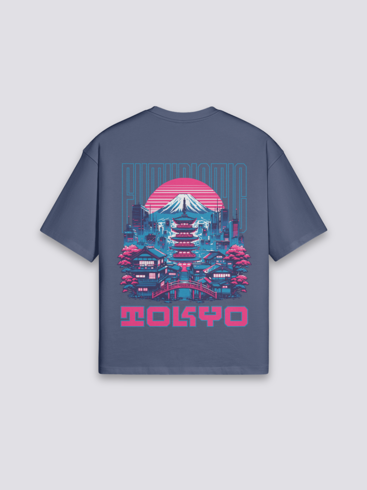 Tokyo T-Shirt - とうきょう — Tokyo neon graphic (3)