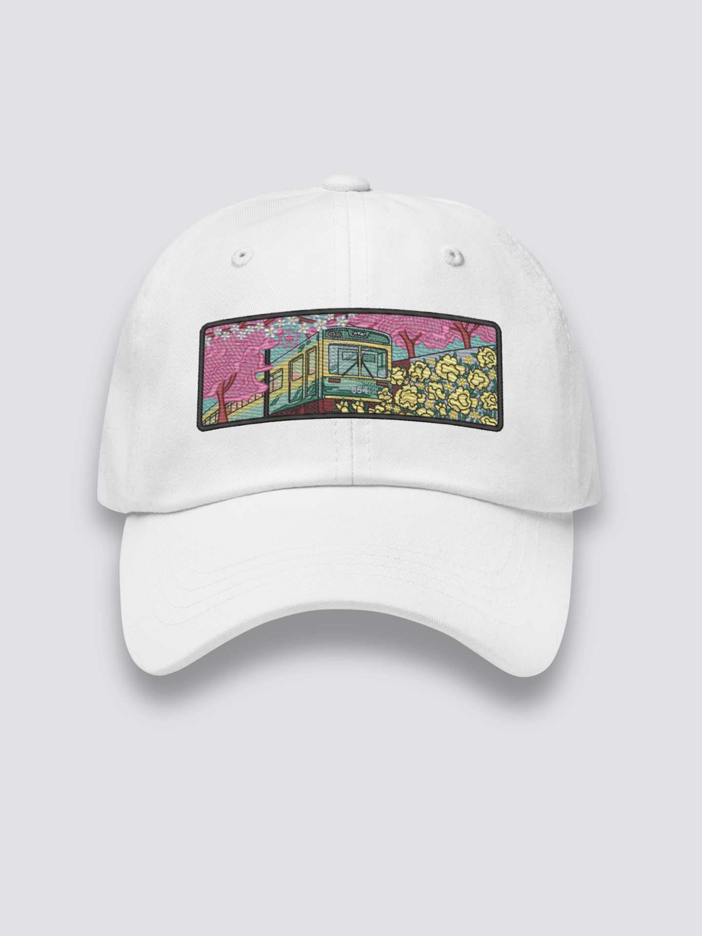 Back view of japanese cap