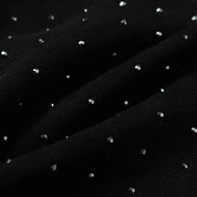 Rhinestone Denim Shorts - ストラス