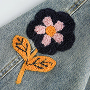 Embroidered Denim Shorts - 刺繍