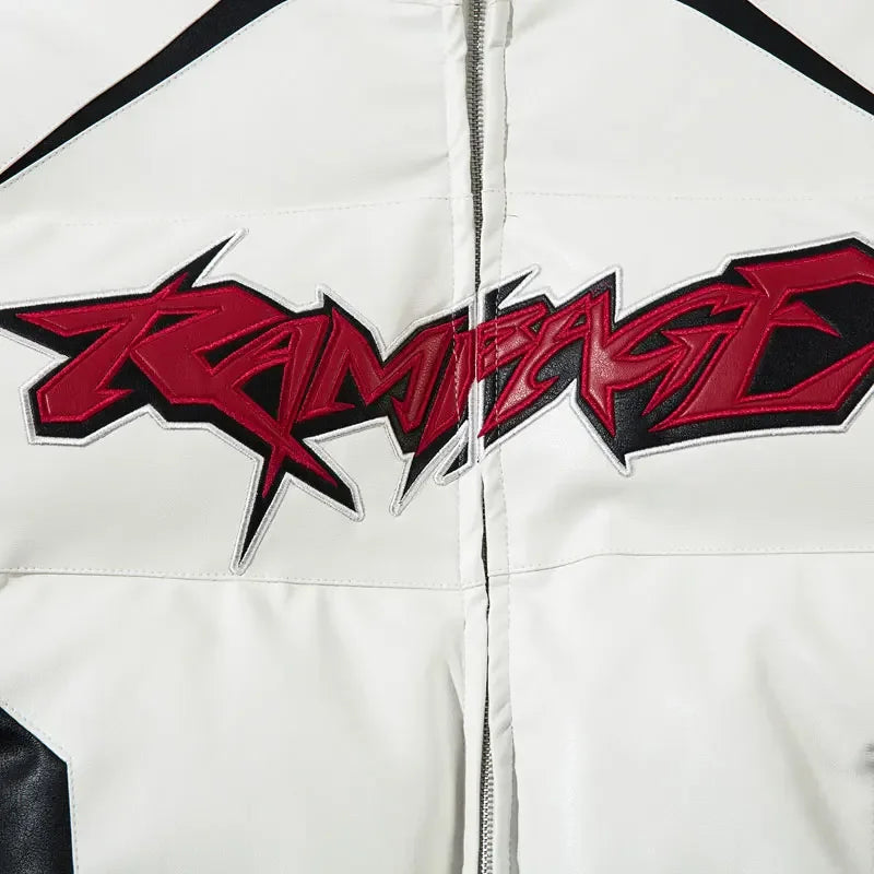Y2K Jacket Zip Up - 生命の祈り