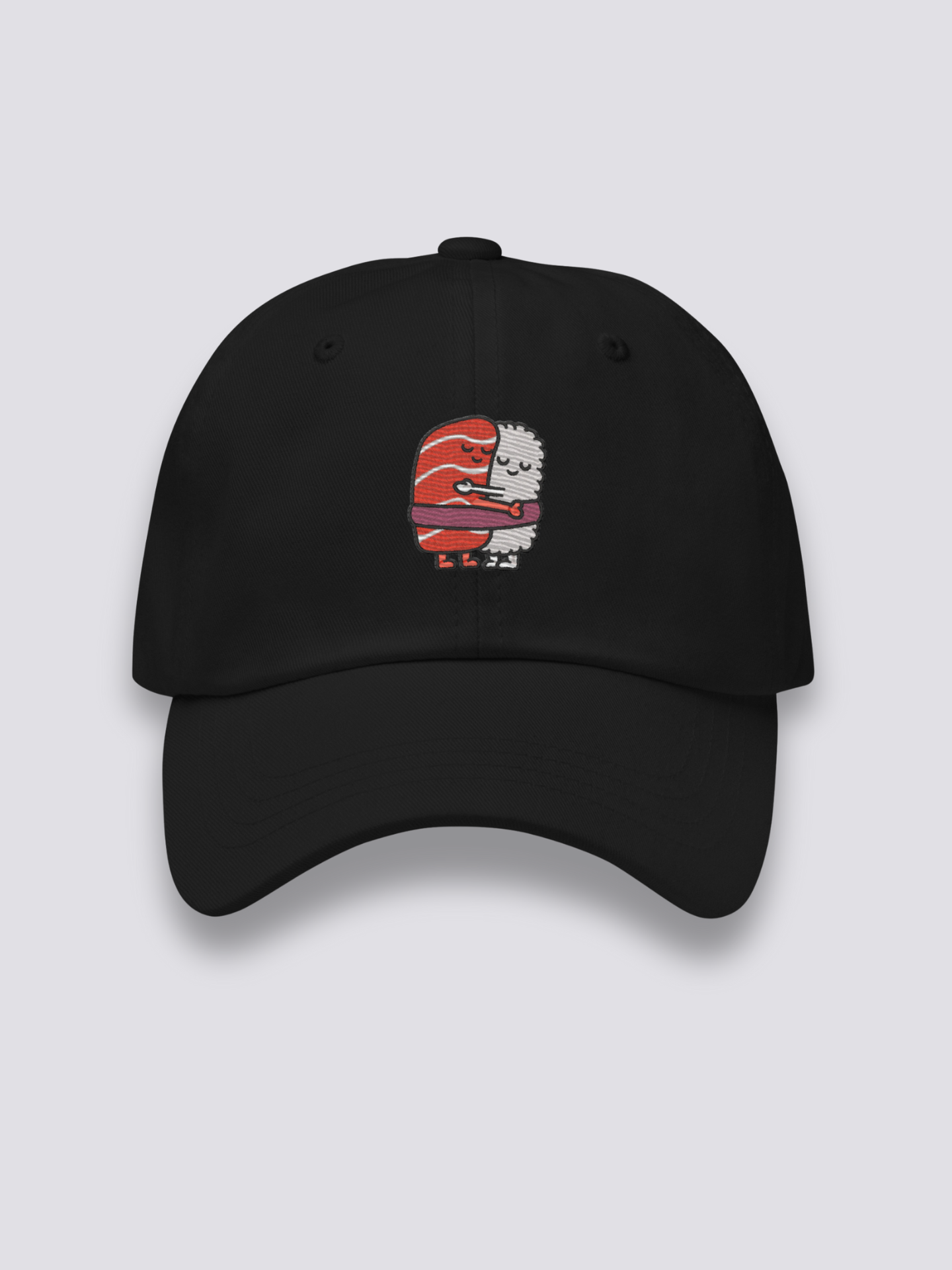 Detail view of japanese cap - Salmon Rice Cap