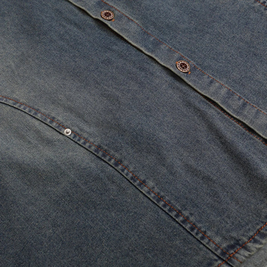 Oversize Denim Shirt - ジーン