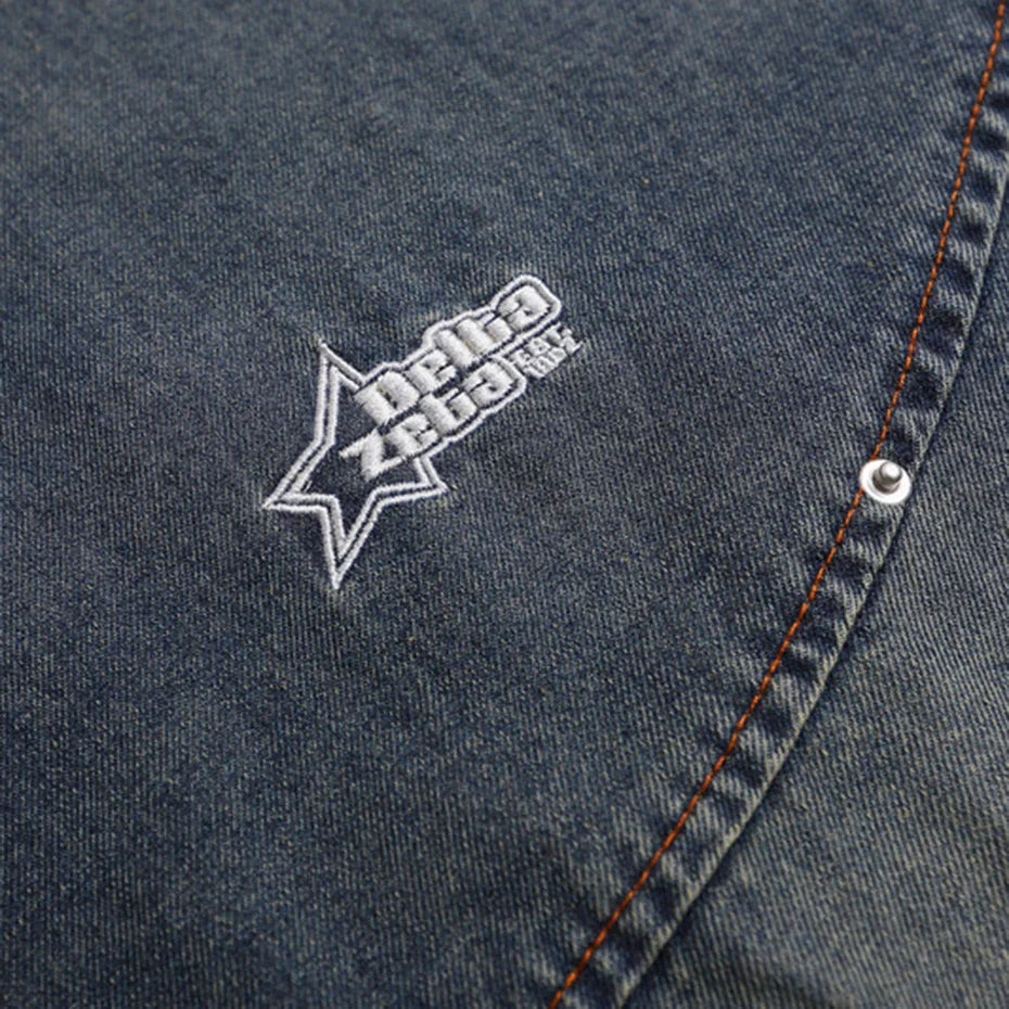 Oversize Denim Shirt - ジーン