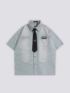 Shirt with Tie - ネクタイ