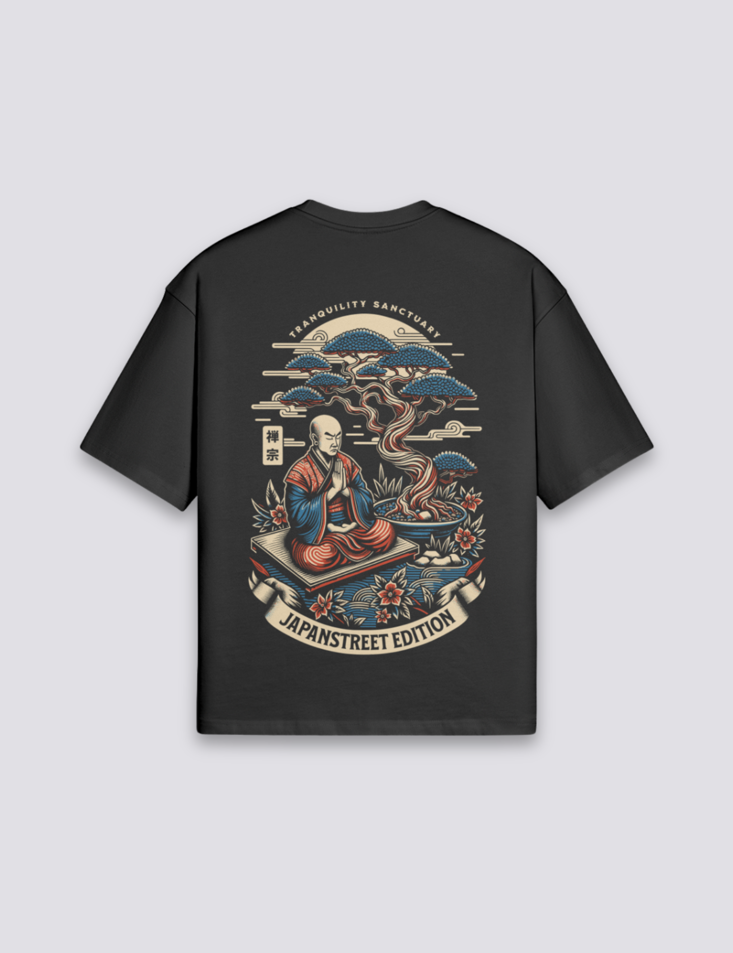 T-Shirt with Japanese Print