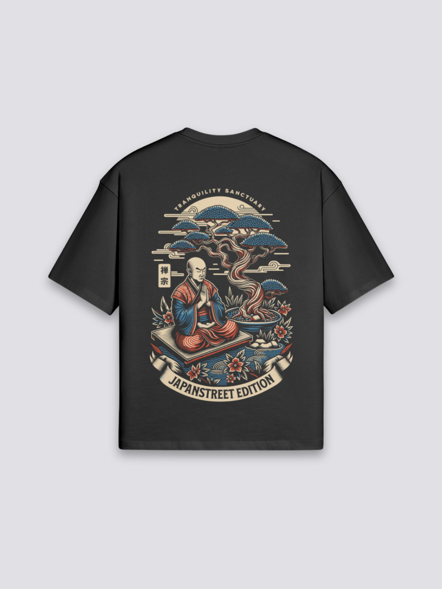 T-Shirt with Japanese Print
