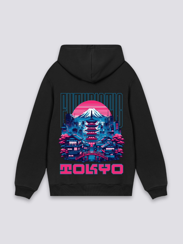 Tokyo Hoodie - とうきょう — Tokyo graphic (1)