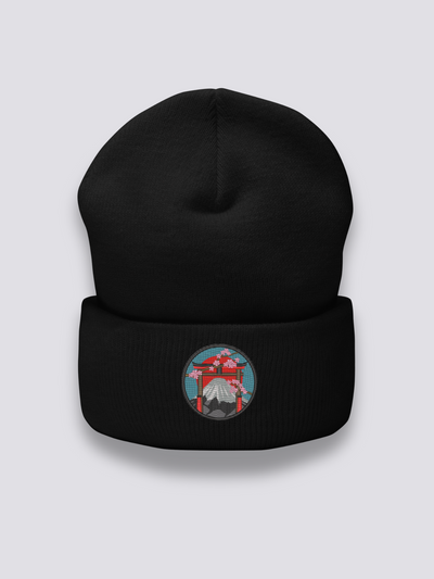Traditional Japanese Beanie - 伝統的