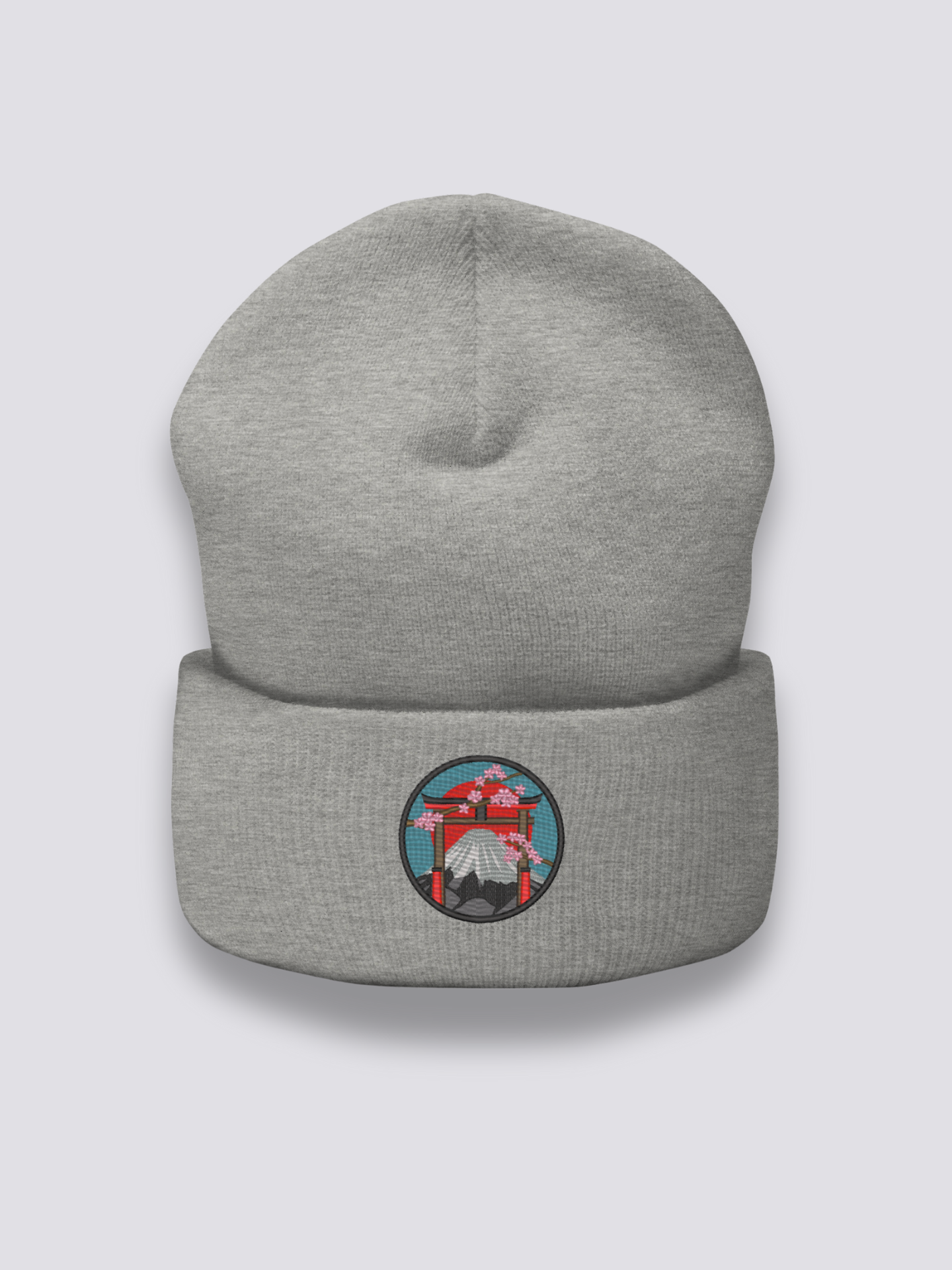 Detail view of beanie - Traditional Japanese Beanie