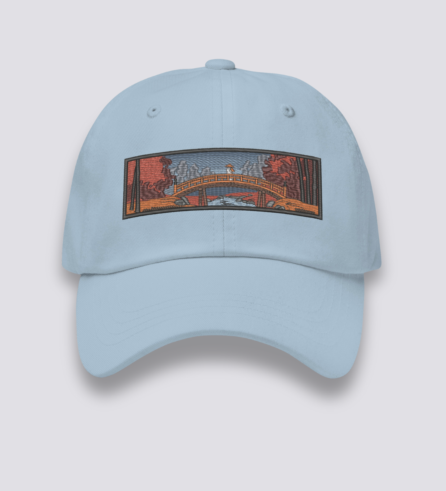 Ukiyo-e Embroidered Cap 