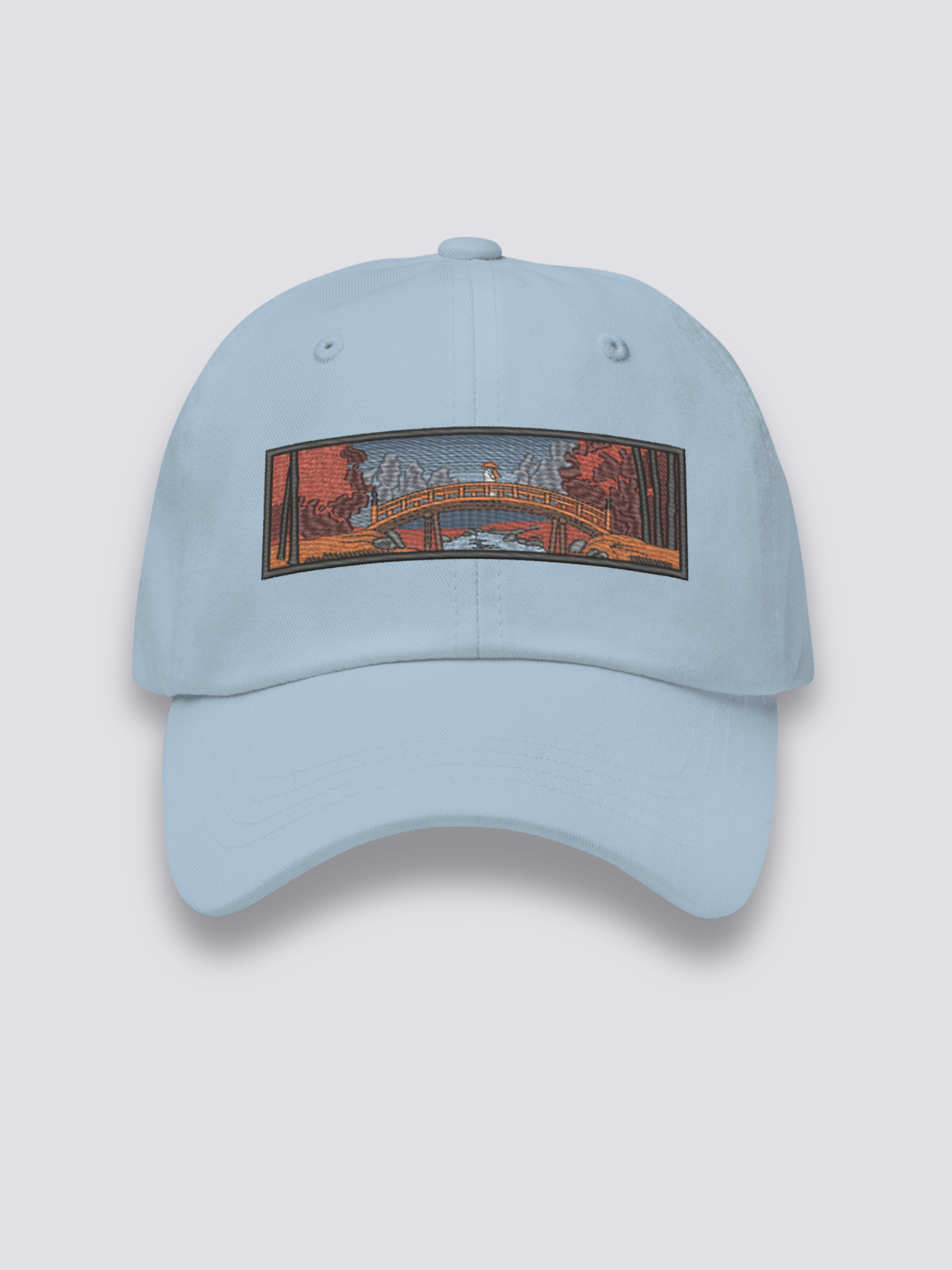 Ukiyo-e Embroidered Cap 