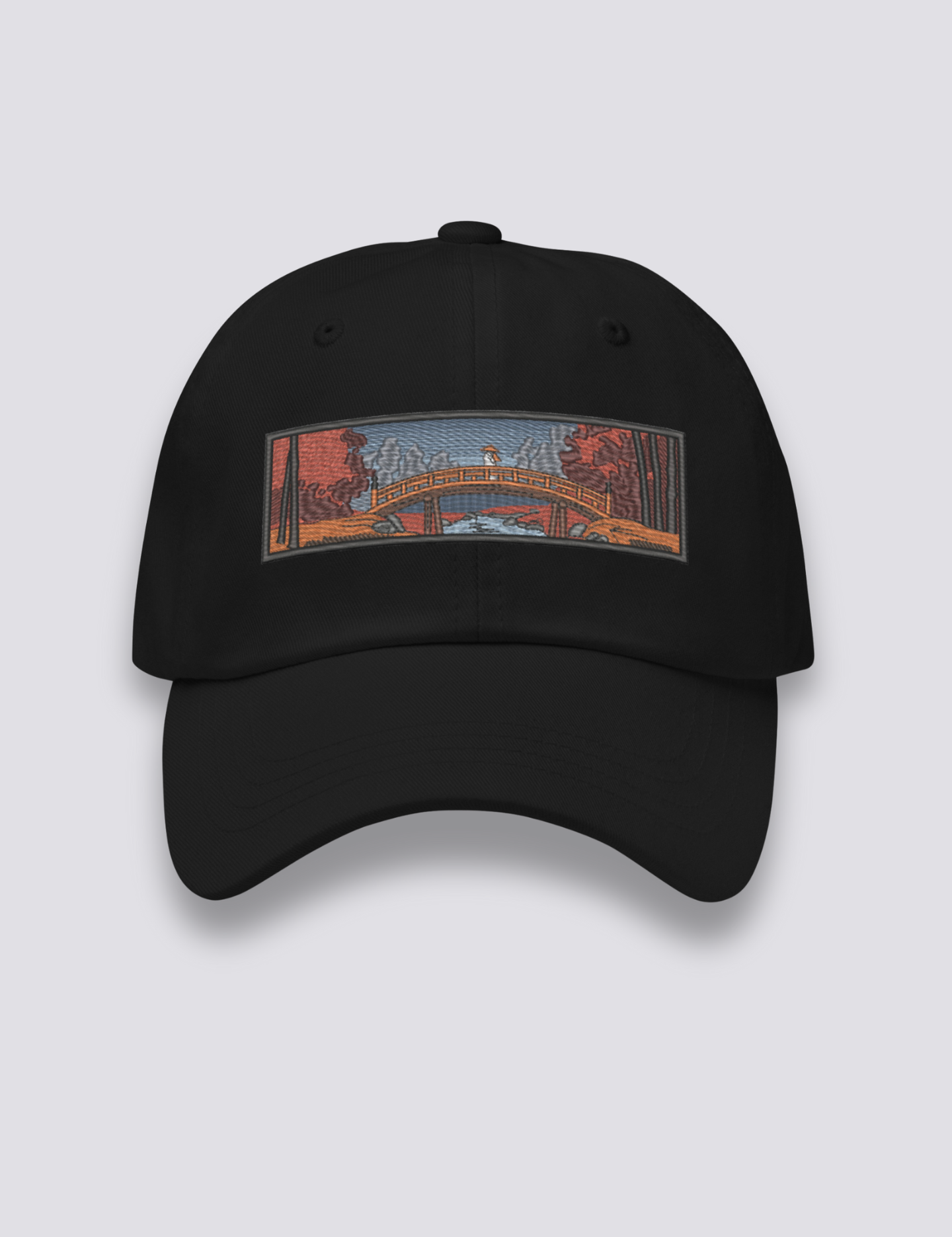 Ukiyo-e Embroidered Cap 