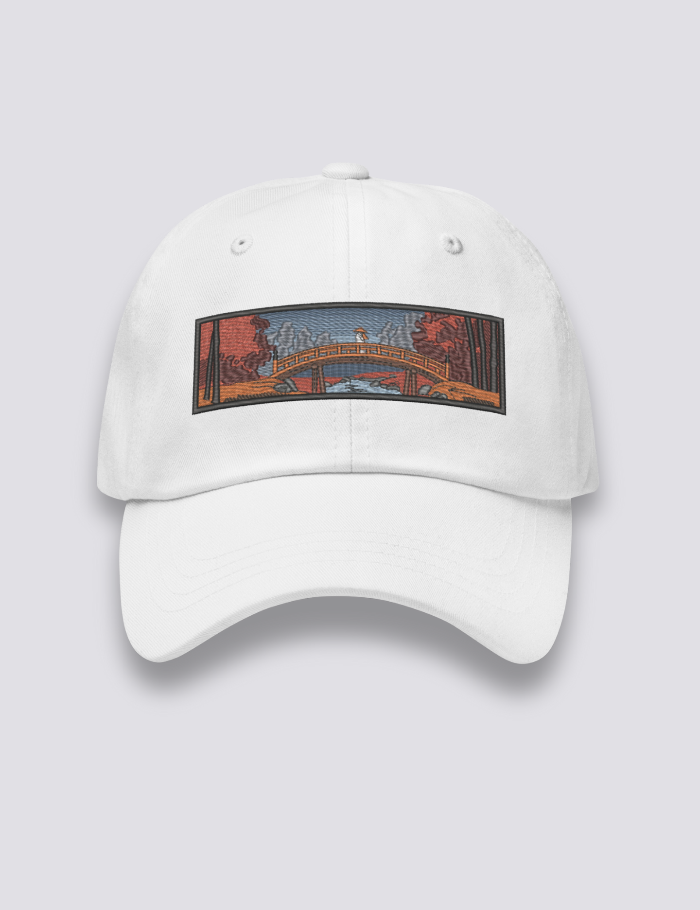 Ukiyo-e Embroidered Cap 