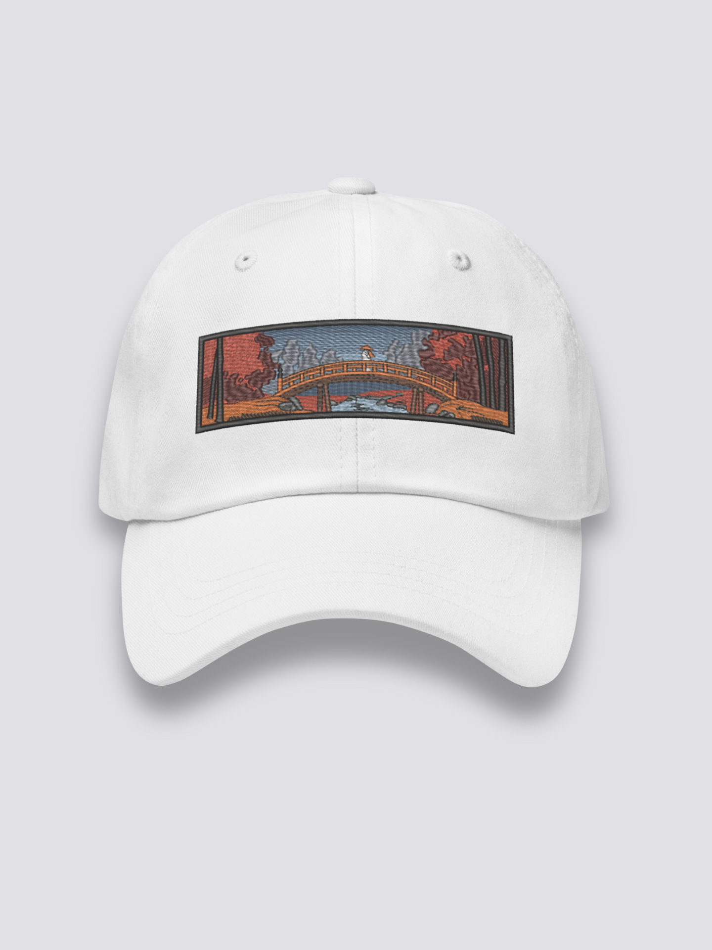 Back view of japanese cap