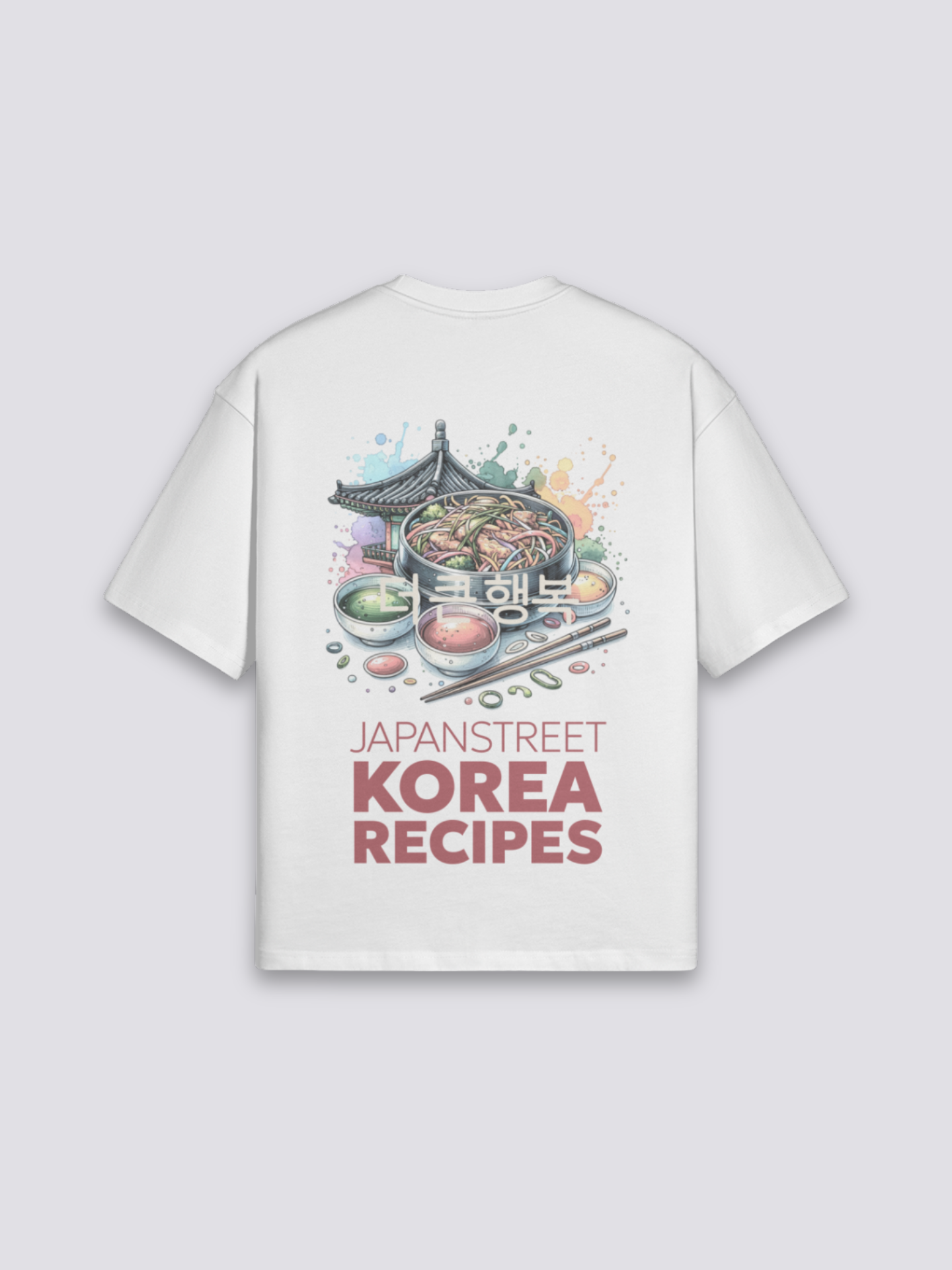 Korean T-Shirt - コリアン — Korean food graphic (2)