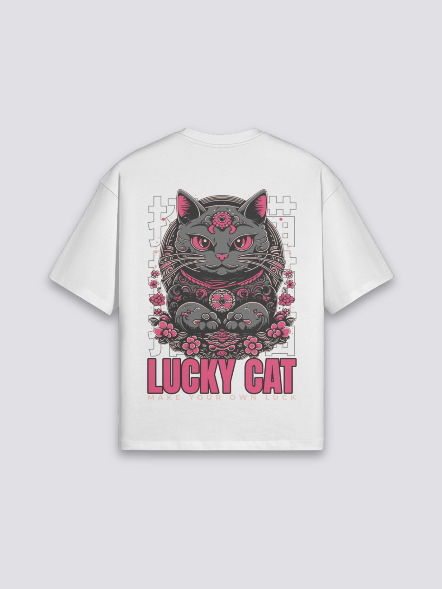Maneki Neko T-Shirt - 招き猫 — maneki neko graphic (1)