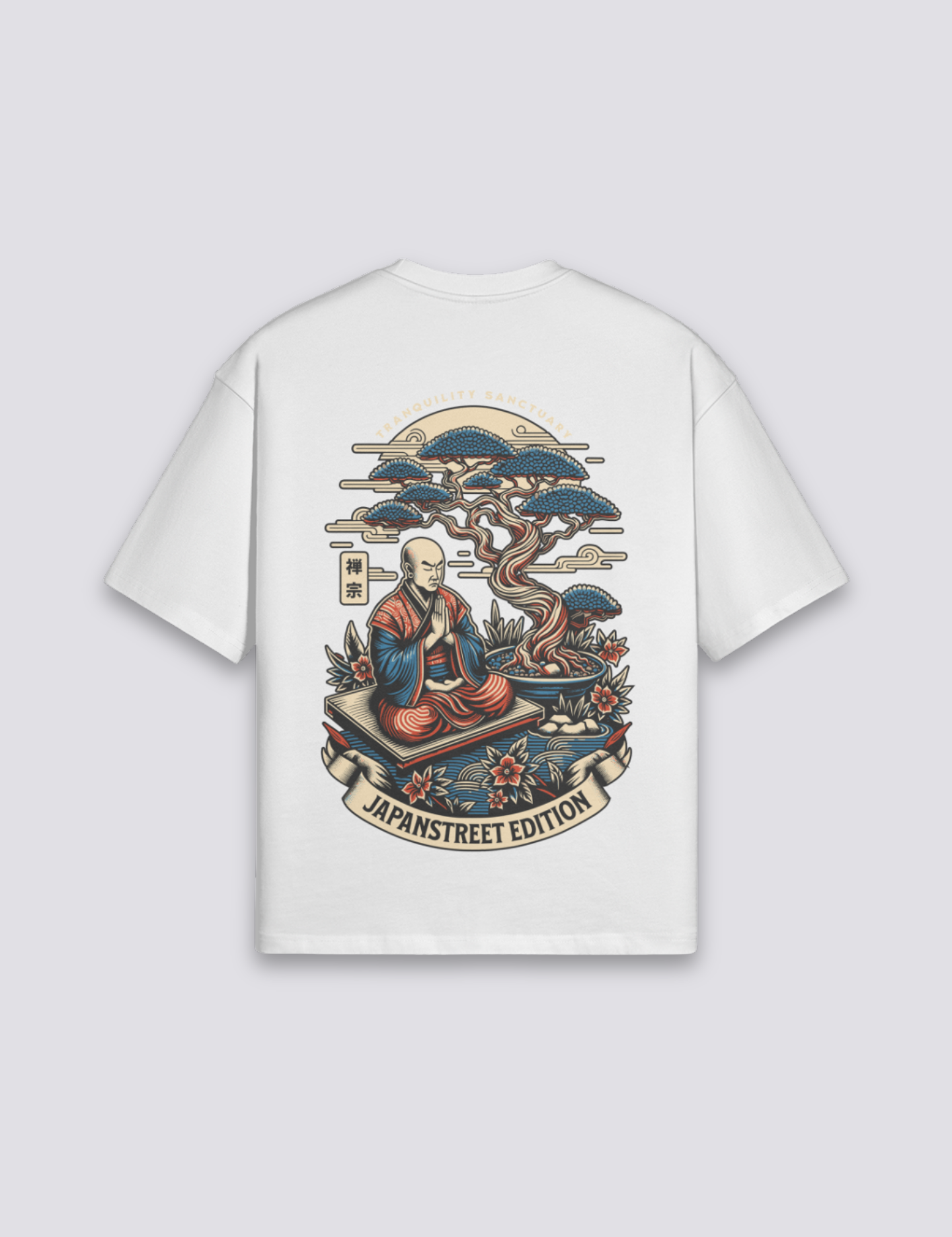 T-Shirt with Japanese Print