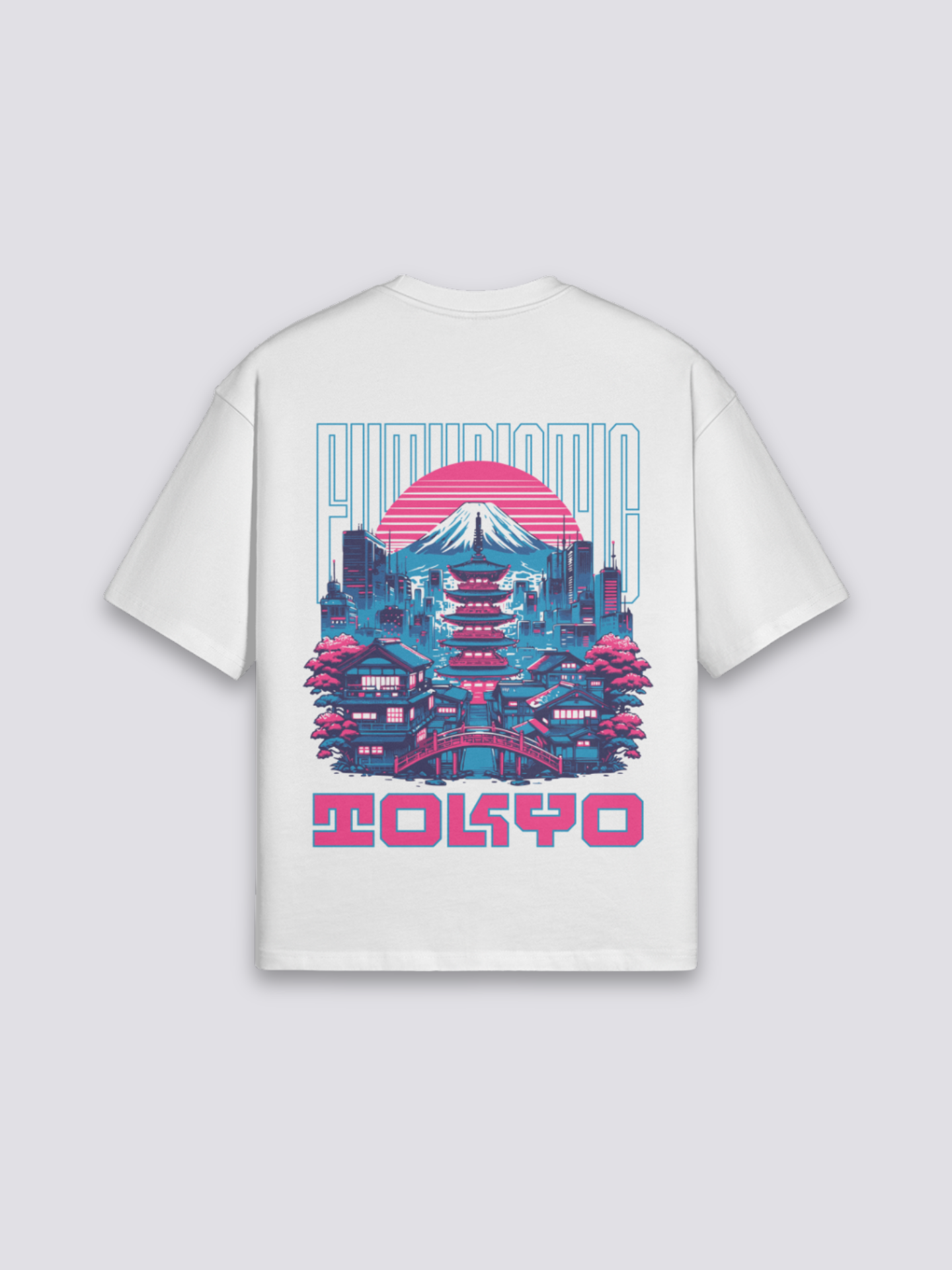 Tokyo T-Shirt - とうきょう — Tokyo neon graphic (1)
