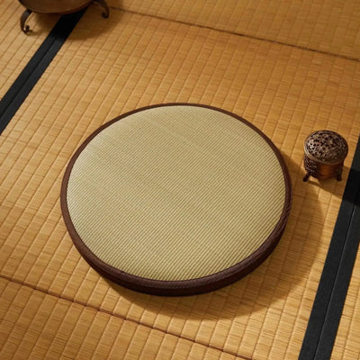 Round tatami zabuton 'Fujida'